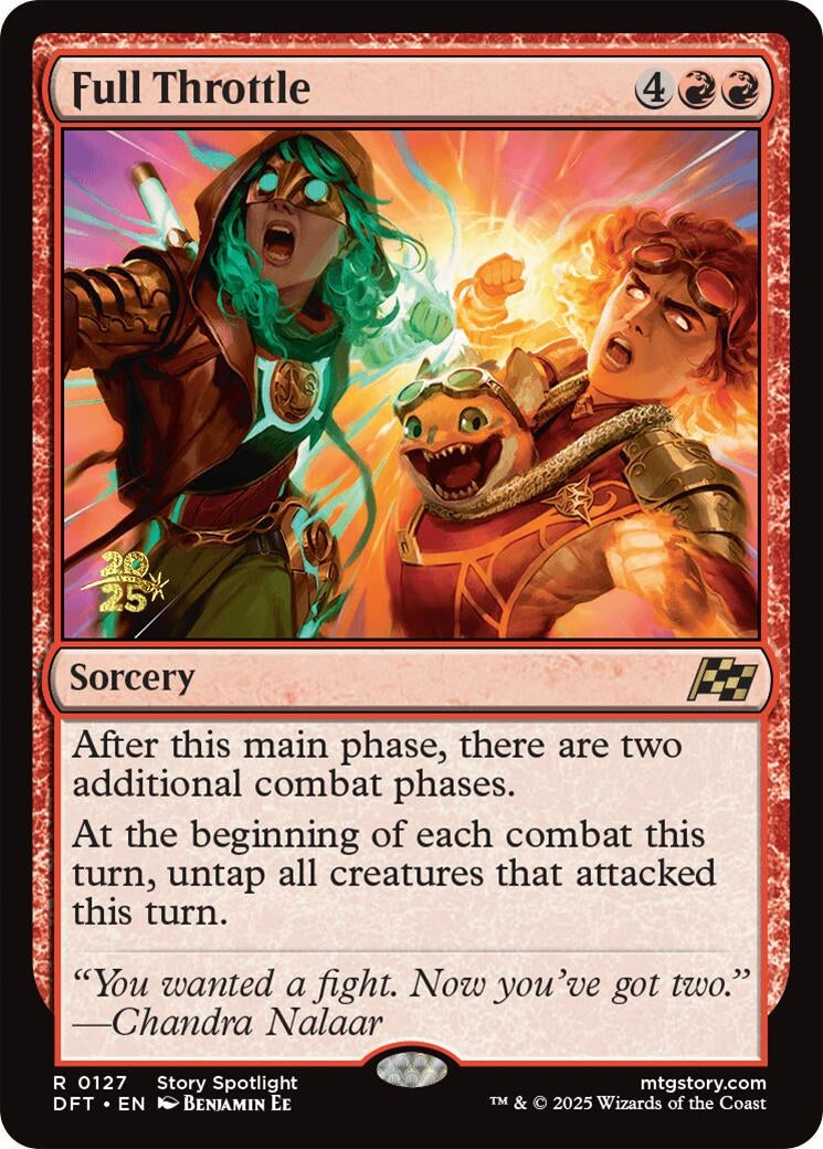 Image for Full Throttle (127) - Magic: The Gathering