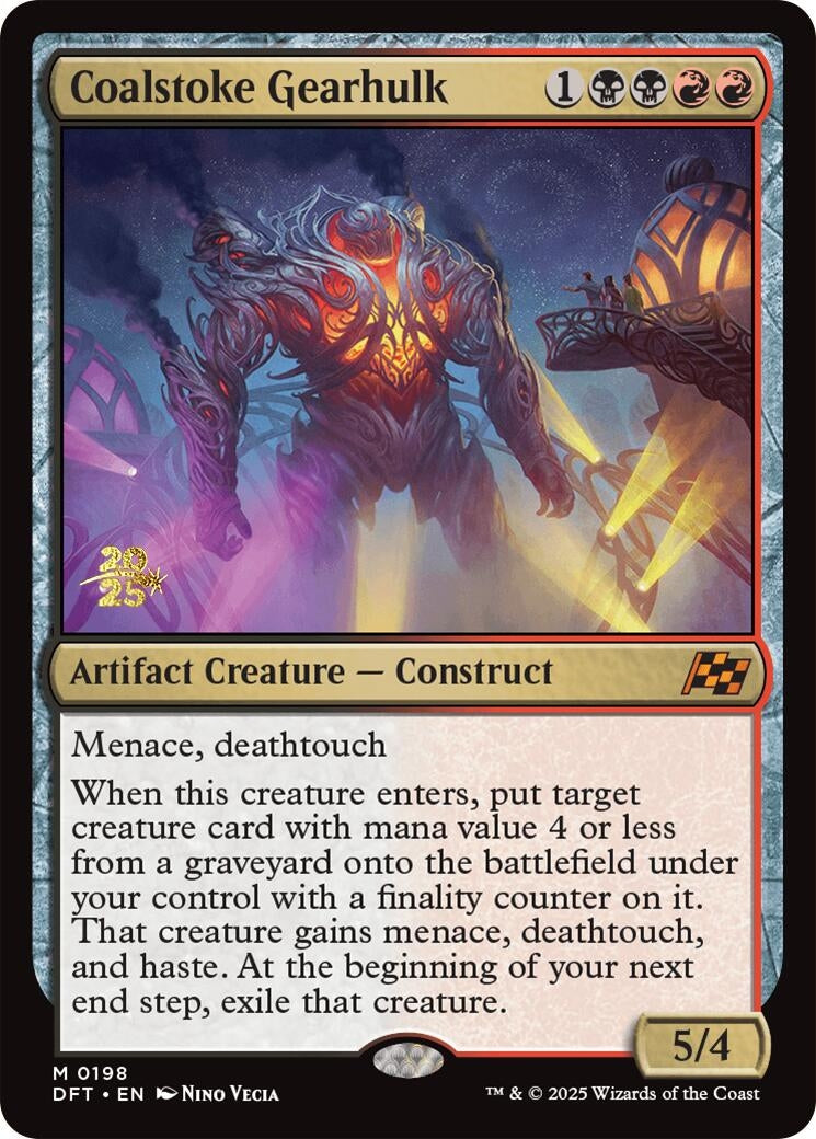 Image for Coalstoke Gearhulk (198) - Magic: The Gathering