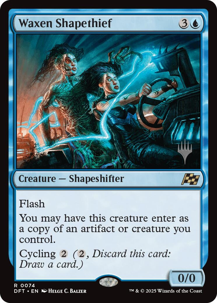 Image for Waxen Shapethief (74) - Magic: The Gathering