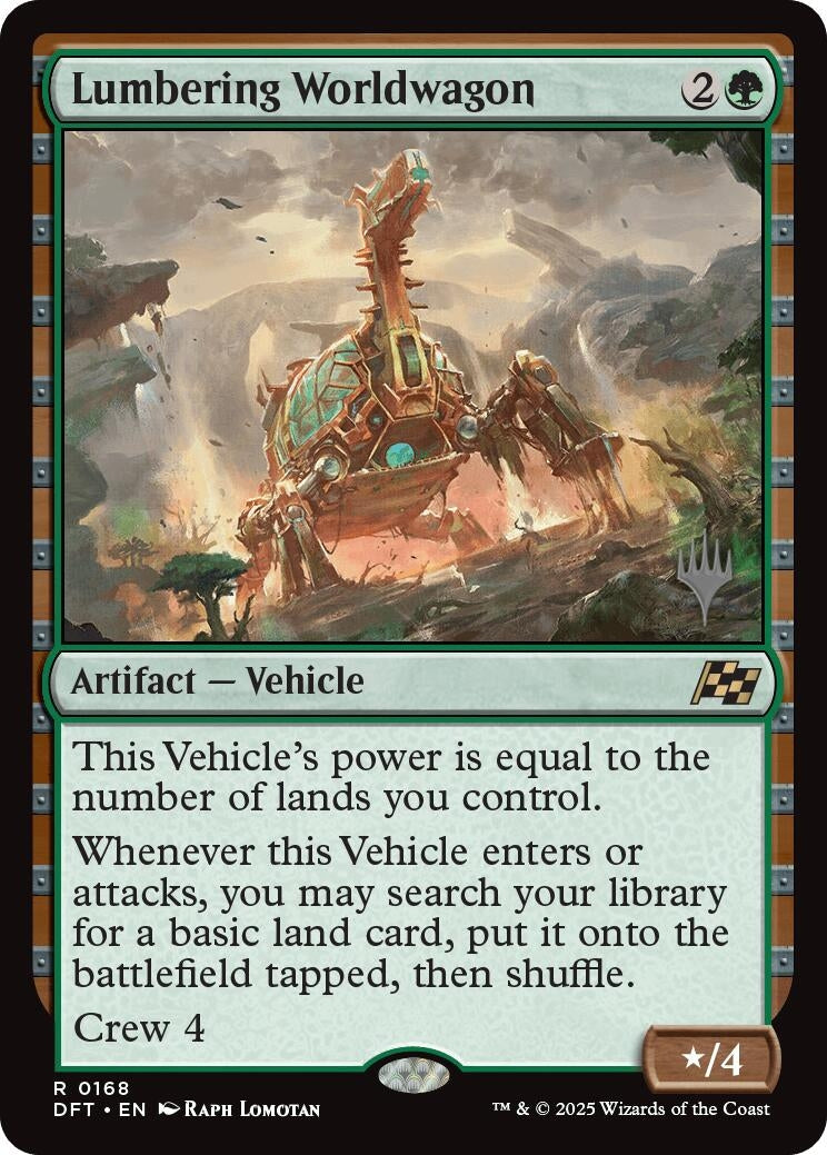 Image for Lumbering Worldwagon (168) - Magic: The Gathering