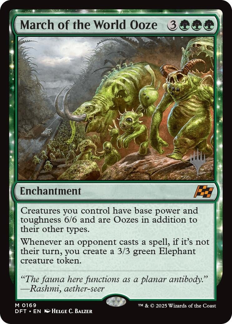 Image for March of the World Ooze (169) - Magic: The Gathering
