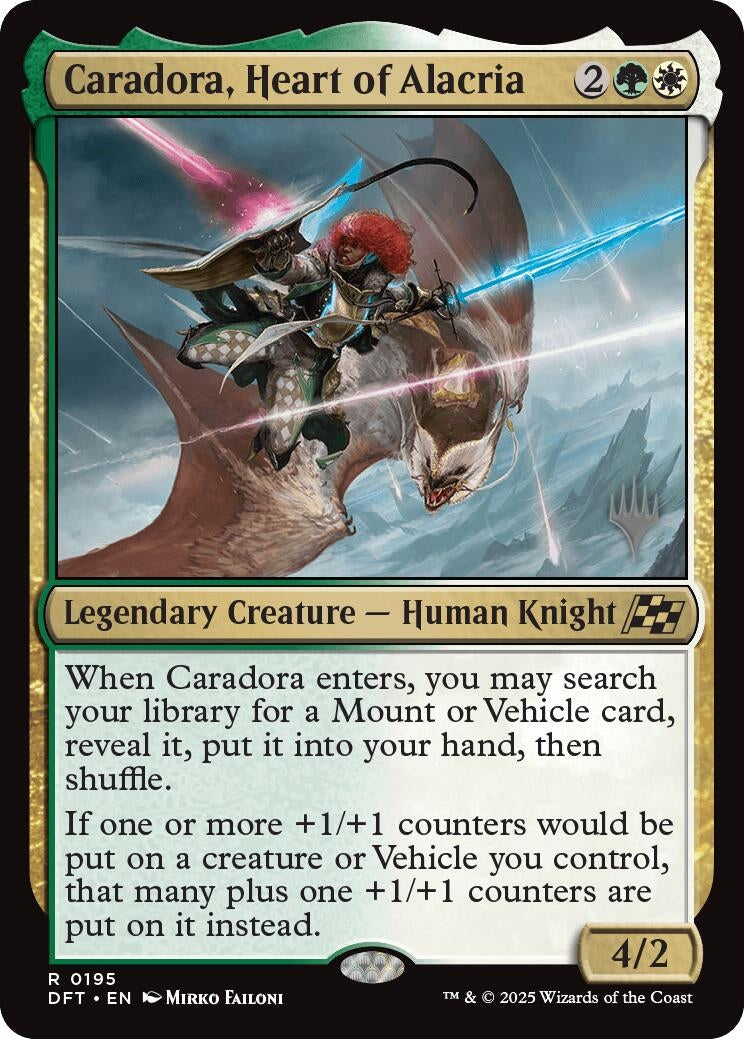 Image for Caradora, Heart of Alacria (195) - Magic: The Gathering