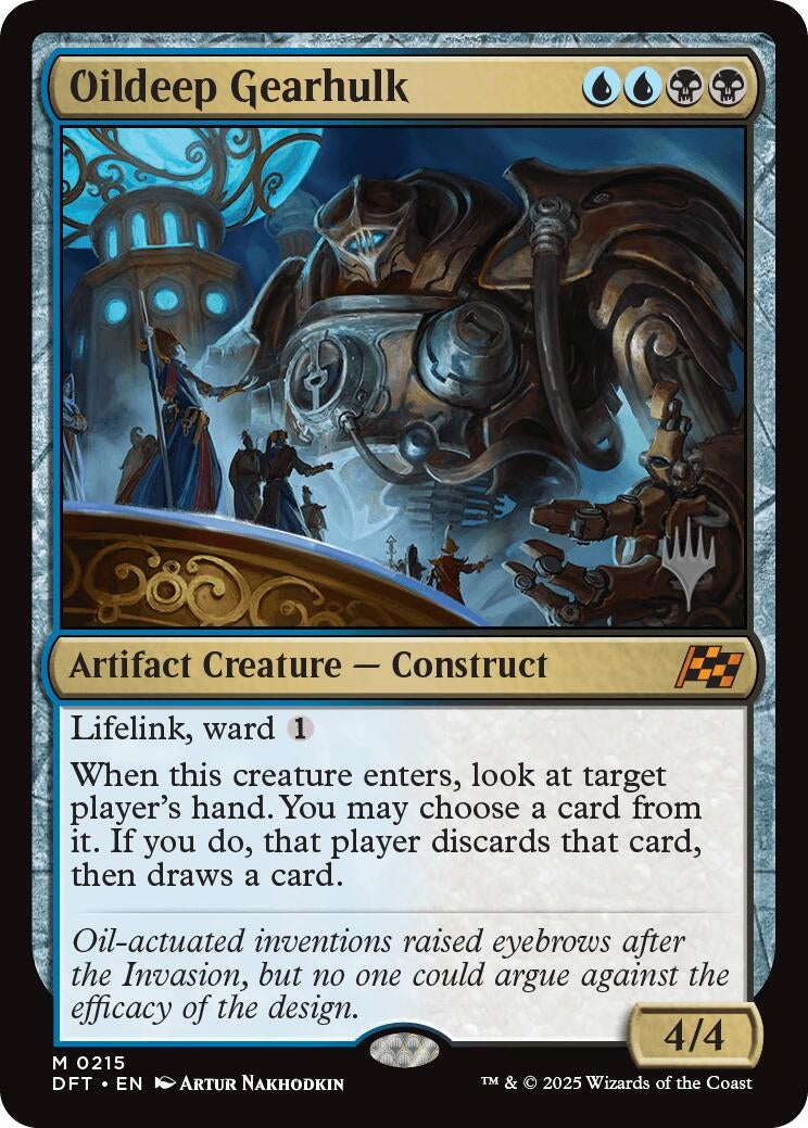 Image for Oildeep Gearhulk (215) - Magic: The Gathering