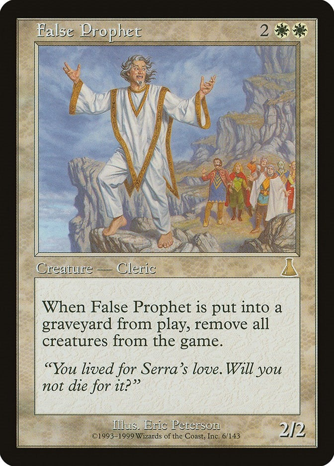 Image for False Prophet (6) - Magic: The Gathering