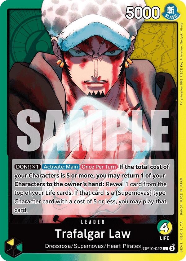 Trafalgar Law (022) (OP10-022) (OP10)