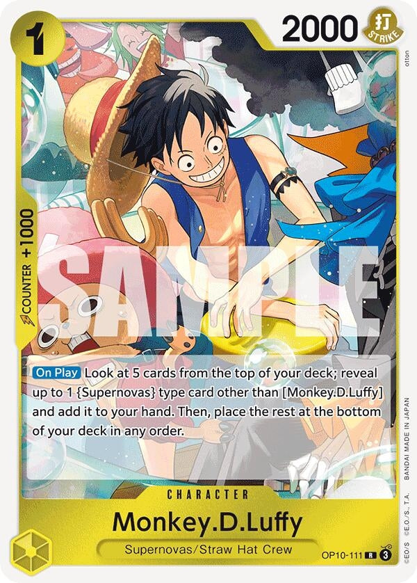 Monkey.D.Luffy (111) (OP10-111) (OP10)