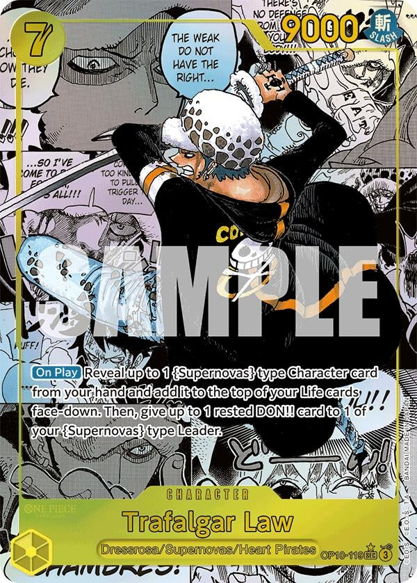 Trafalgar Law (119) (Manga) (OP10-119) (OP10)