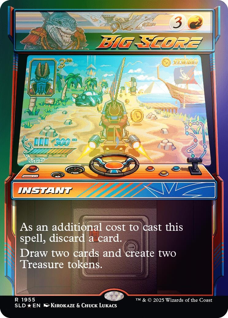 Image for Big Score (Rainbow Foil) (1955) - Magic: The Gathering