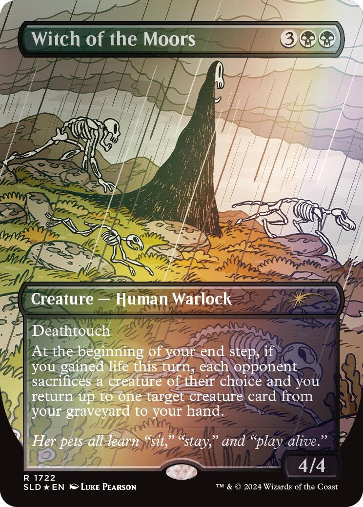 Image for Witch of the Moors (Rainbow Foil) (1722) - Magic: The Gathering