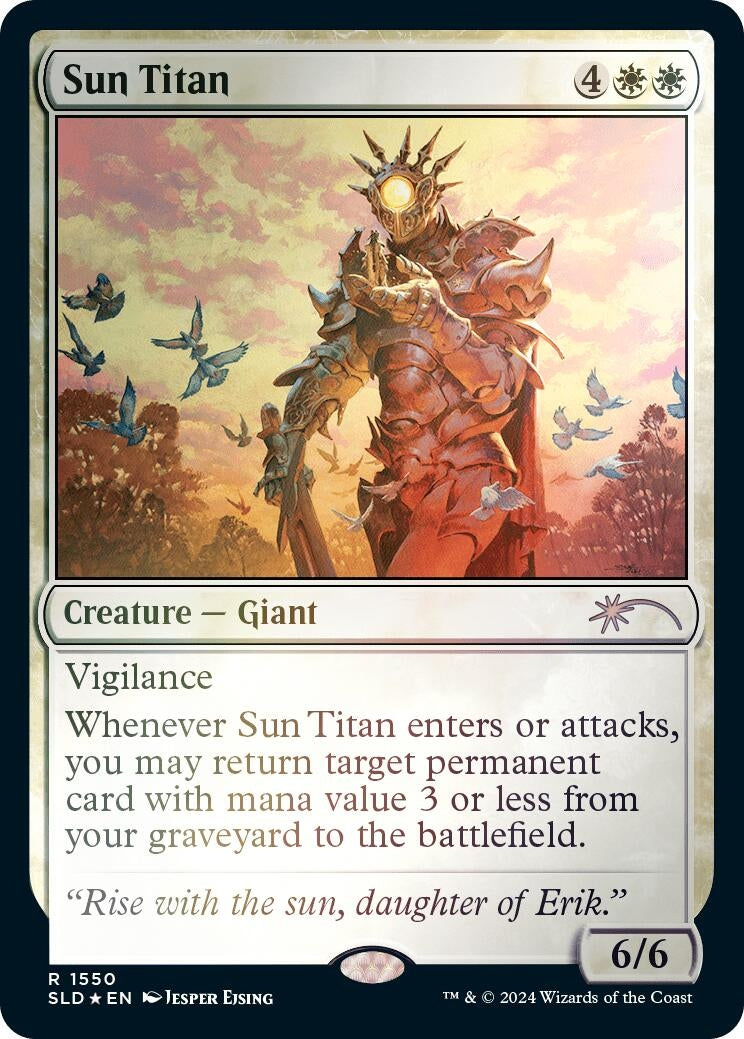 Image for Sun Titan (Rainbow Foil) (1550) - Magic: The Gathering