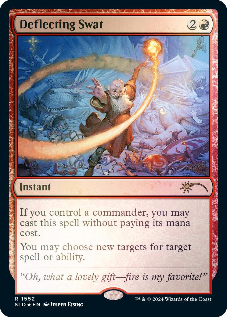 Image for Deflecting Swat (Rainbow Foil) (1552) - Magic: The Gathering