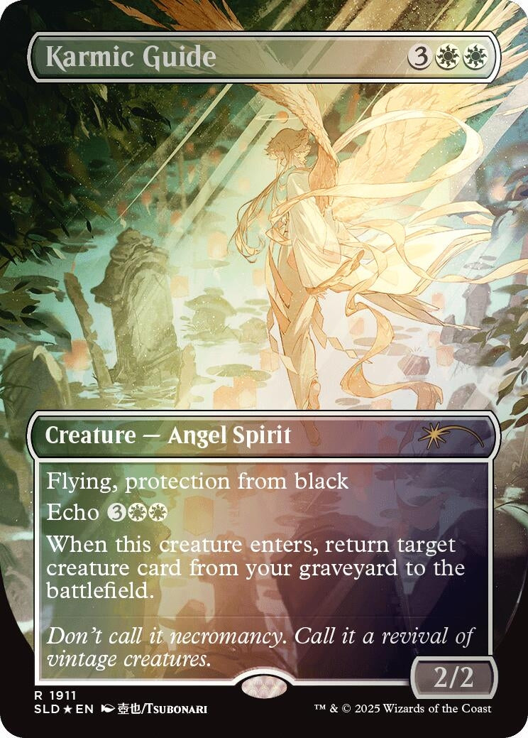 Image for Karmic Guide (1911) (Rainbow Foil) (1911) - Magic: The Gathering