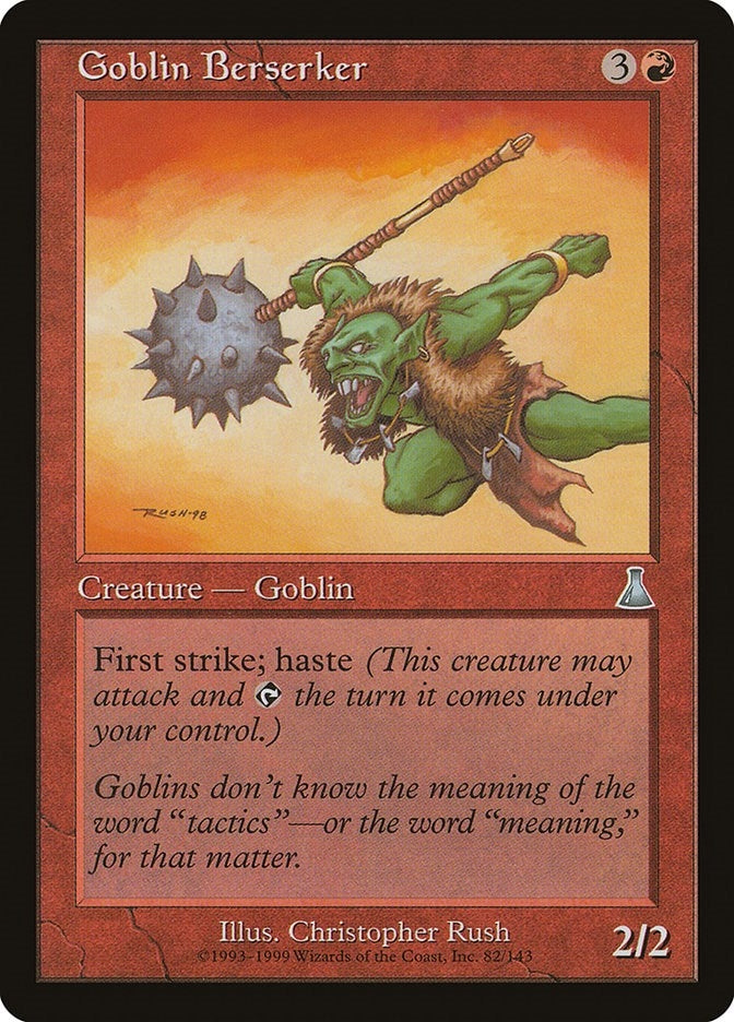 Image for Goblin Berserker (82) - Magic: The Gathering