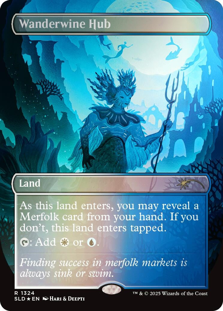 Image for Wanderwine Hub (Rainbow Foil) (1324) - Magic: The Gathering
