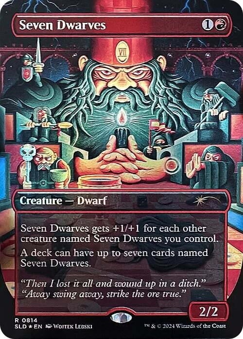 Image for Seven Dwarves (0814) (814) - Magic: The Gathering