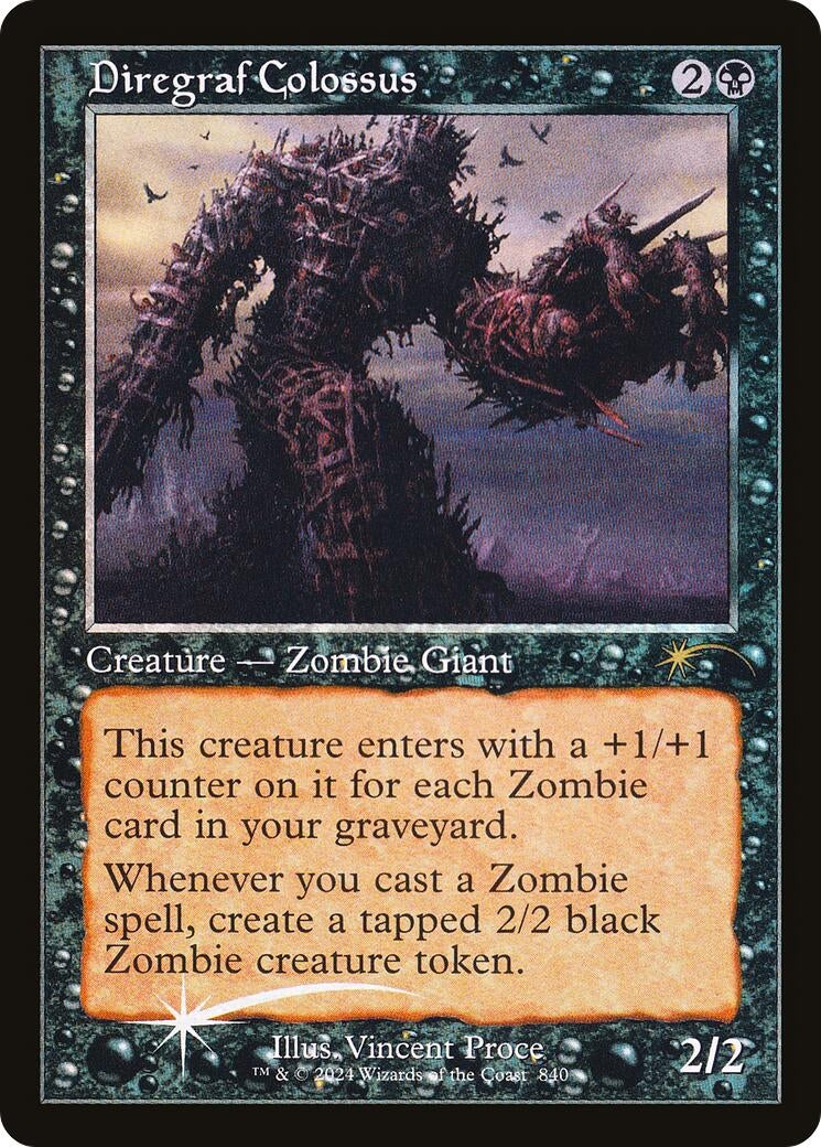 Image for Diregraf Colossus (Retro Frame) (840) - Magic: The Gathering