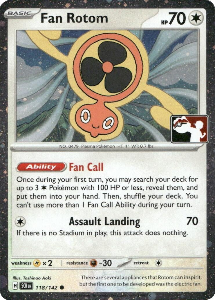 Image for Fan Rotom - 118/142 (Cosmos Holo) (118/142) - Pokemon