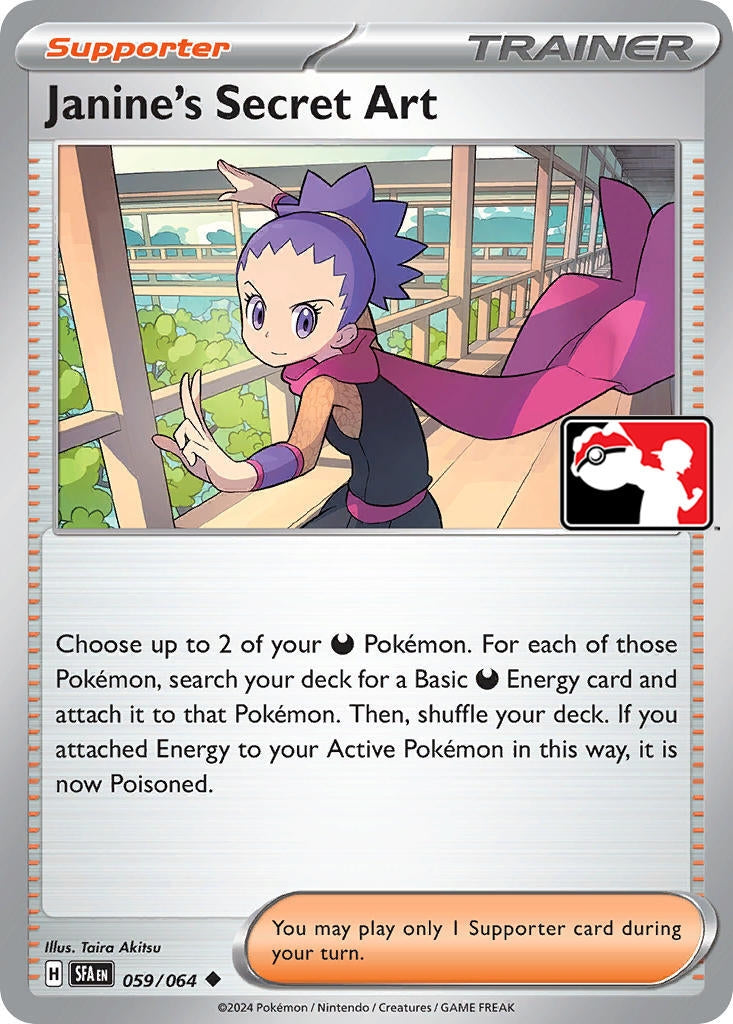 Image for Janine's Secret Art (059/064) - Pokemon