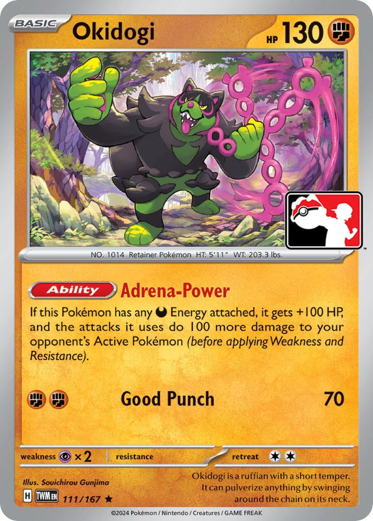 Image for Okidogi (111/167) - Pokemon