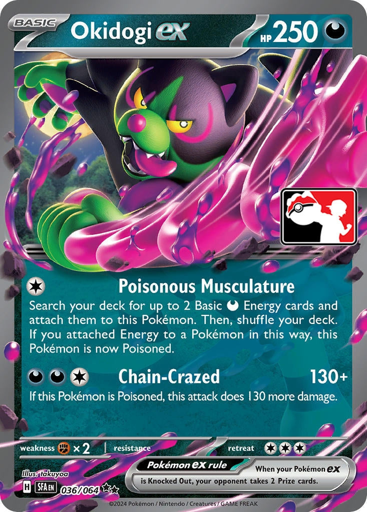 Image for Okidogi ex (036/064) - Pokemon