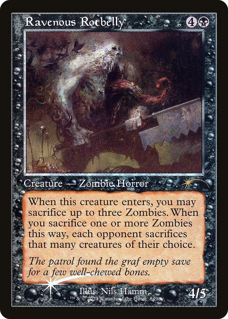 Image for Ravenous Rotbelly (Retro Frame) (849) - Magic: The Gathering