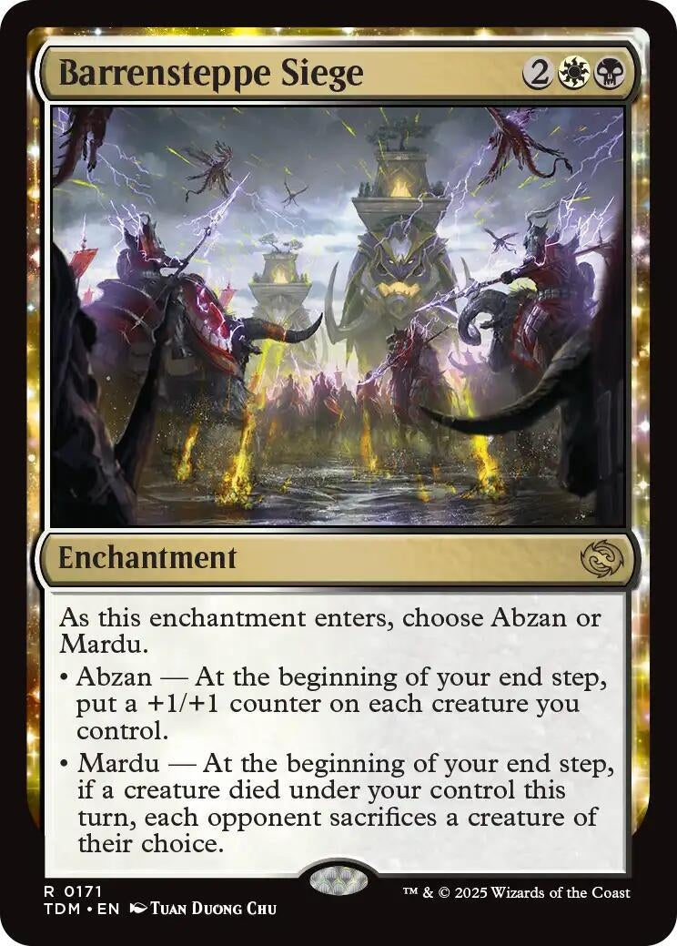 Image for Barrensteppe Siege (171) - Magic: The Gathering