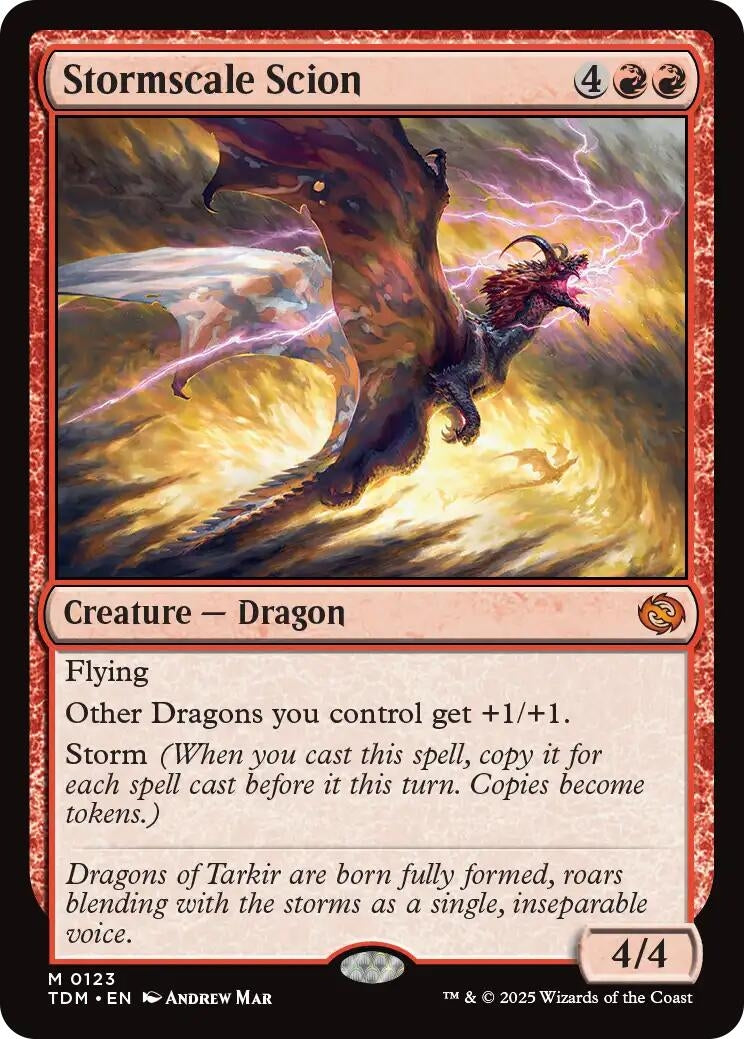 Image for Stormscale Scion (123) - Magic: The Gathering