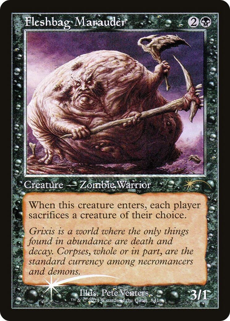 Image for Fleshbag Marauder (841) (Retro Frame) (841) - Magic: The Gathering