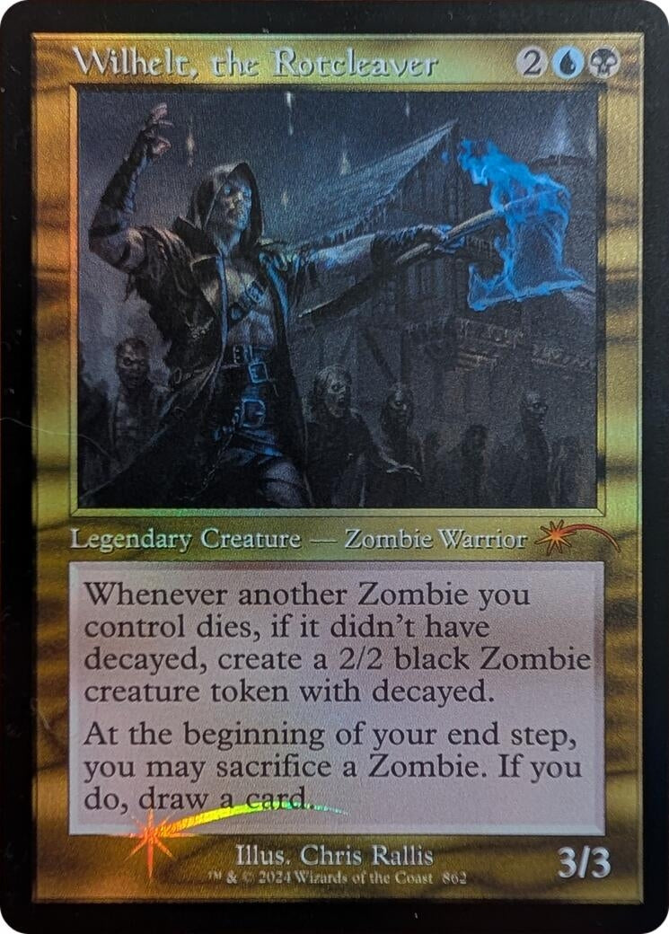 Image for Wilhelt, the Rotcleaver (Retro Frame) (862) - Magic: The Gathering