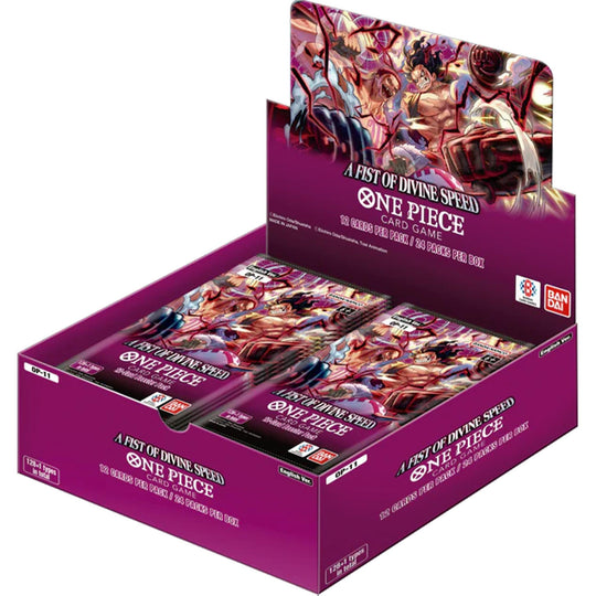 Image for A Fist of Divine Speed Booster Box - One Piece Card Game