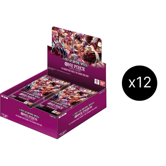 Image for A Fist of Divine Speed Booster Box Case - One Piece Card Game