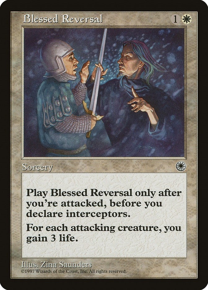 Image for Blessed Reversal - Magic: The Gathering