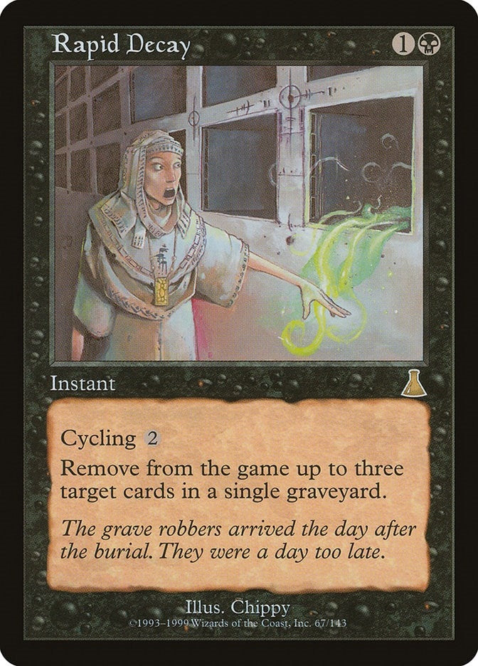 Image for Rapid Decay (67) - Magic: The Gathering