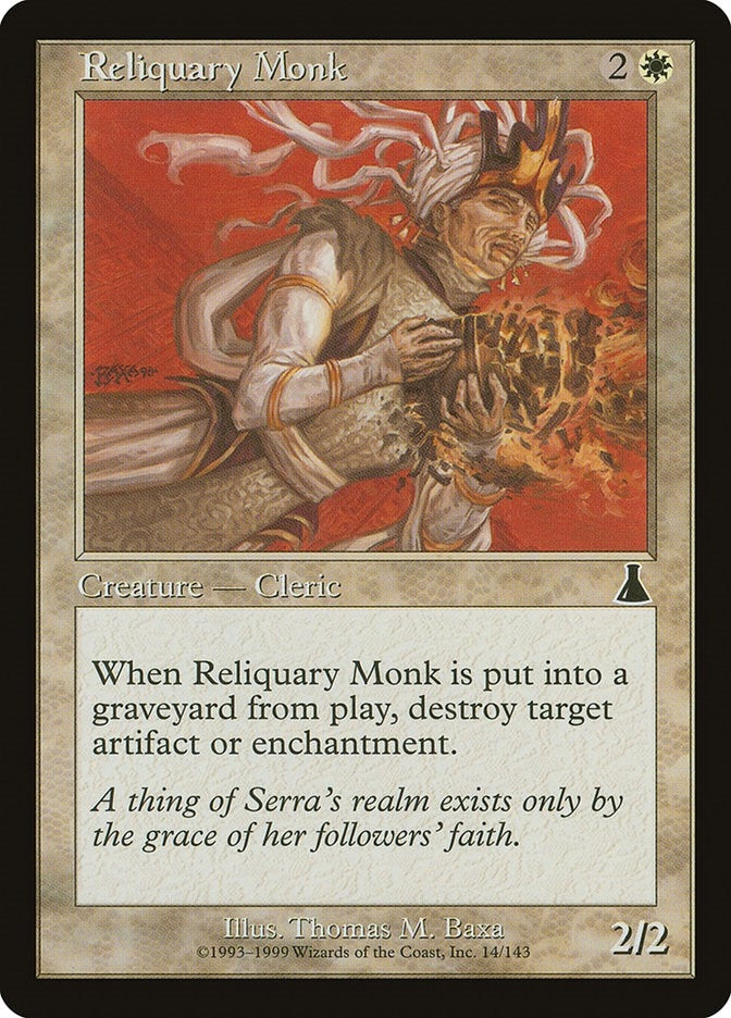 Image for Reliquary Monk (14) - Magic: The Gathering