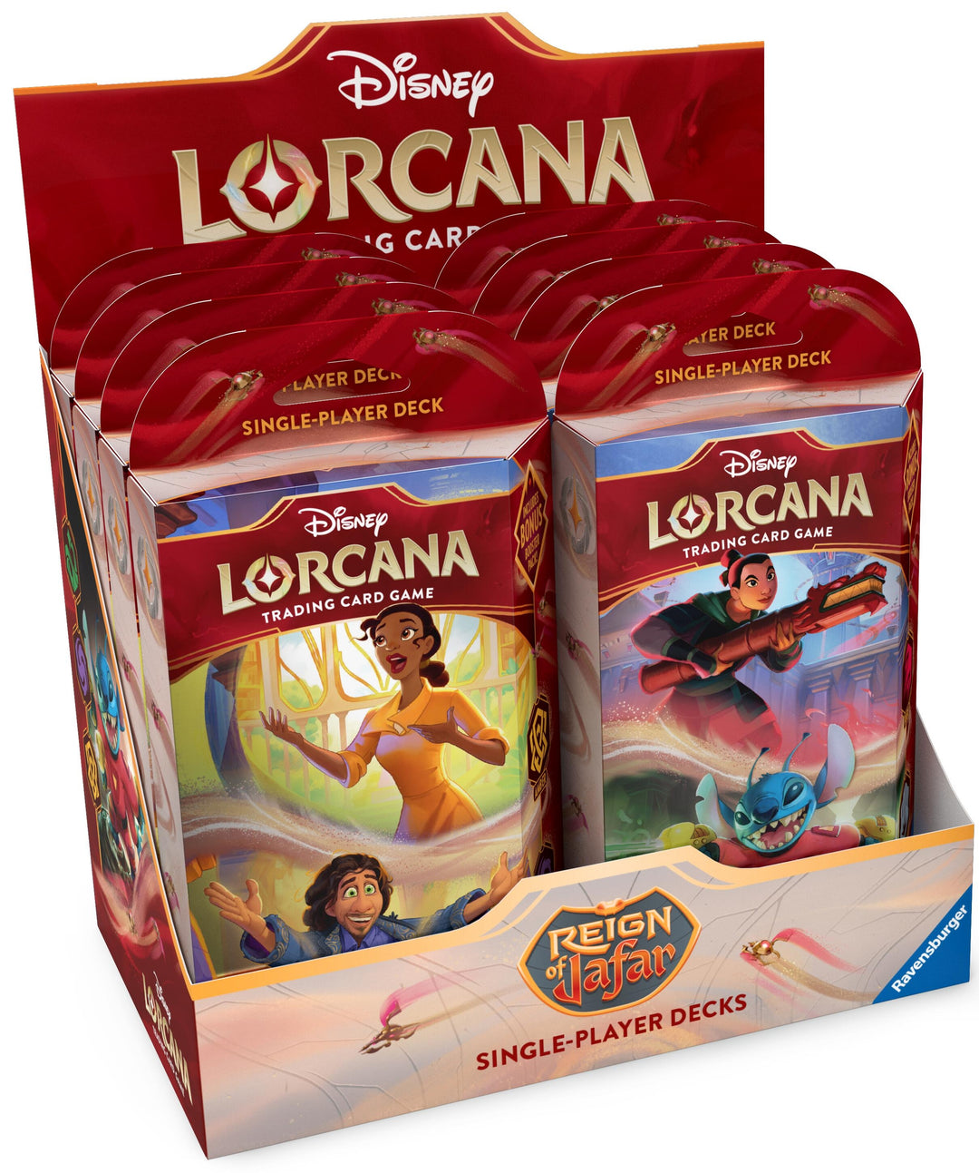 Image for Disney Lorcana: Reign of Jafar Starter Deck Display - Disney Lorcana