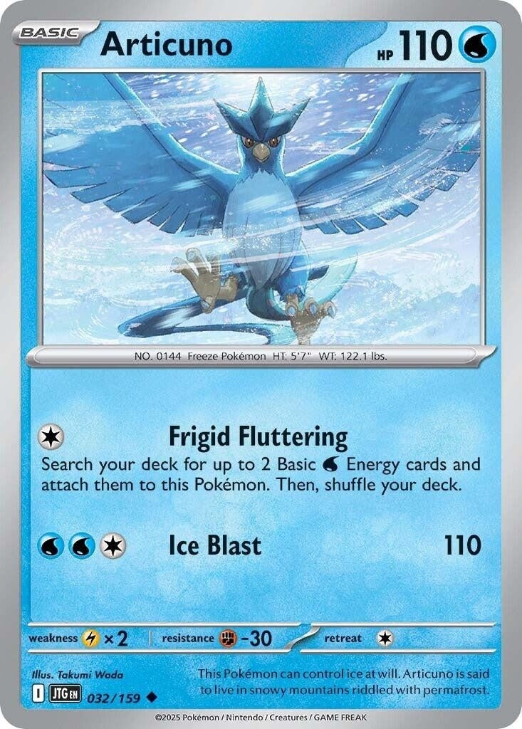Image for Articuno (032/159) (JTG) - Pokemon