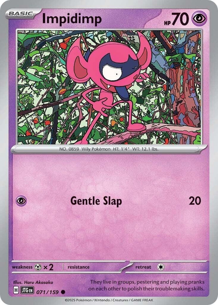 Image for Impidimp (071/159) (JTG) - Pokemon