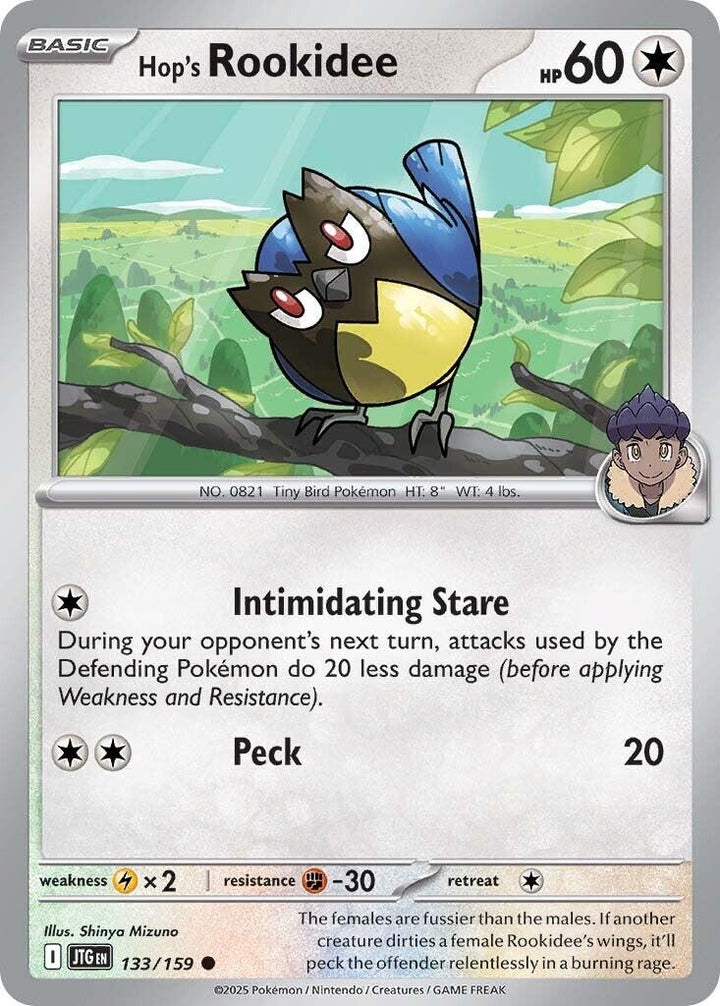 Image for Hop's Rookidee (133/159) (JTG) - Pokemon