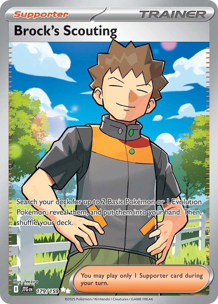 Image for Brock's Scouting (179/159) (JTG) - Pokemon