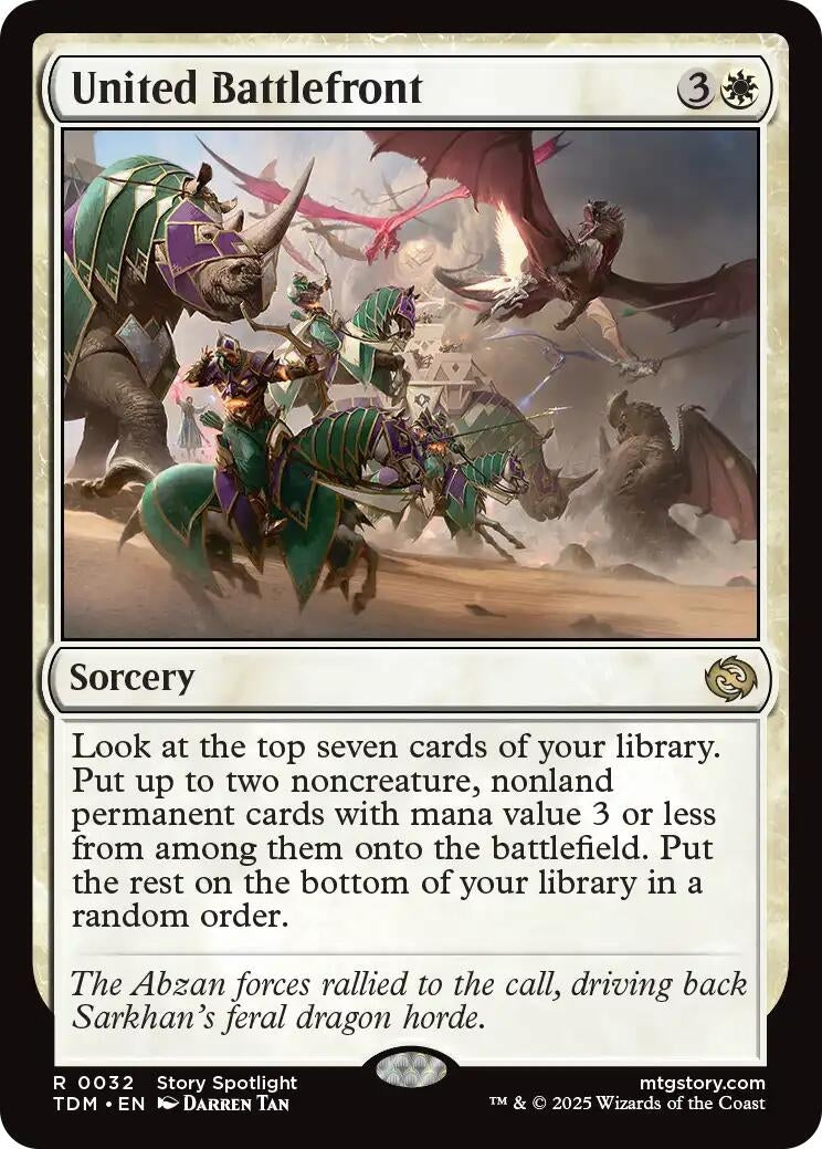 Image for United Battlefront (32) - Magic: The Gathering