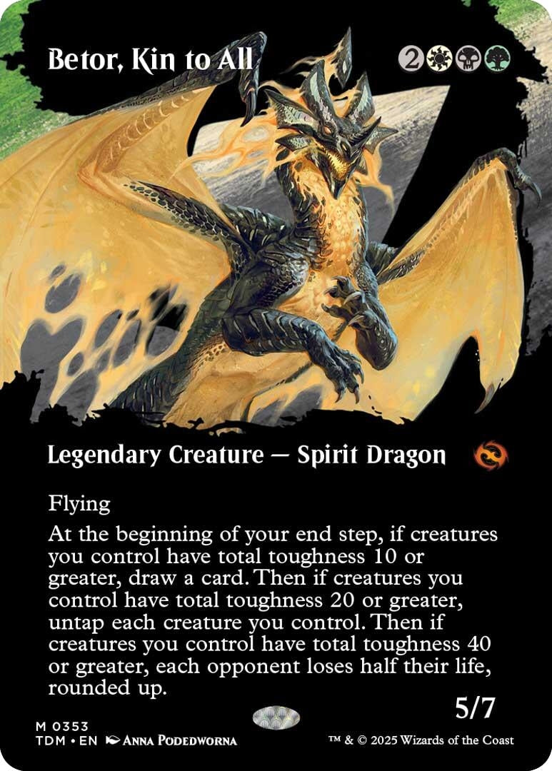 Image for Betor, Kin to All (Borderless) (353) - Magic: The Gathering