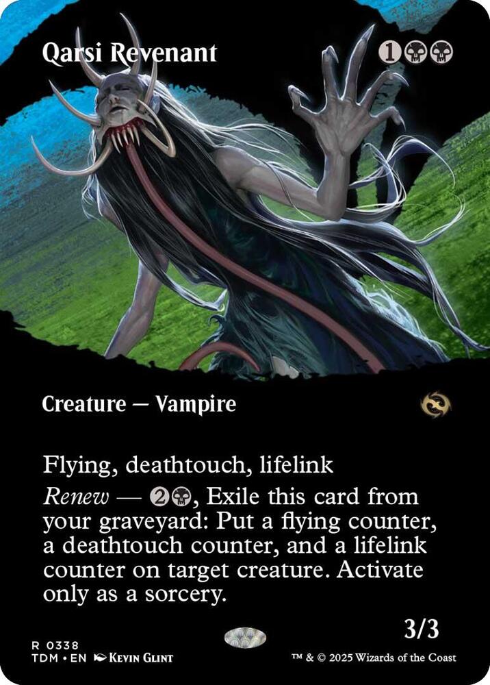 Image for Qarsi Revenant (Borderless) (338) - Magic: The Gathering