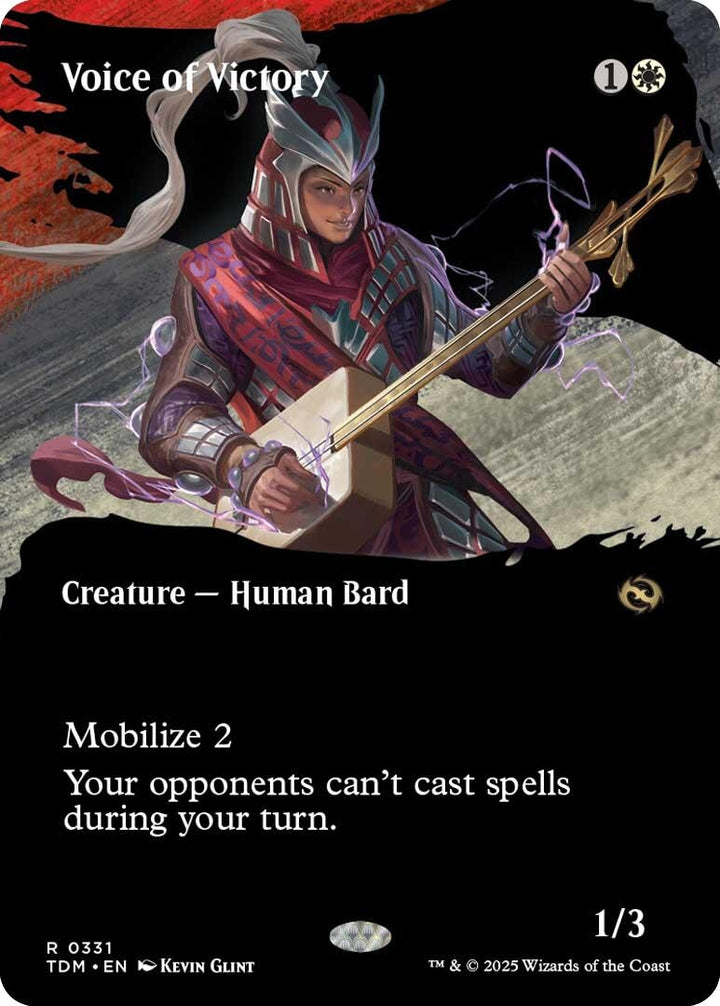 Image for Voice of Victory (Borderless) (331) - Magic: The Gathering