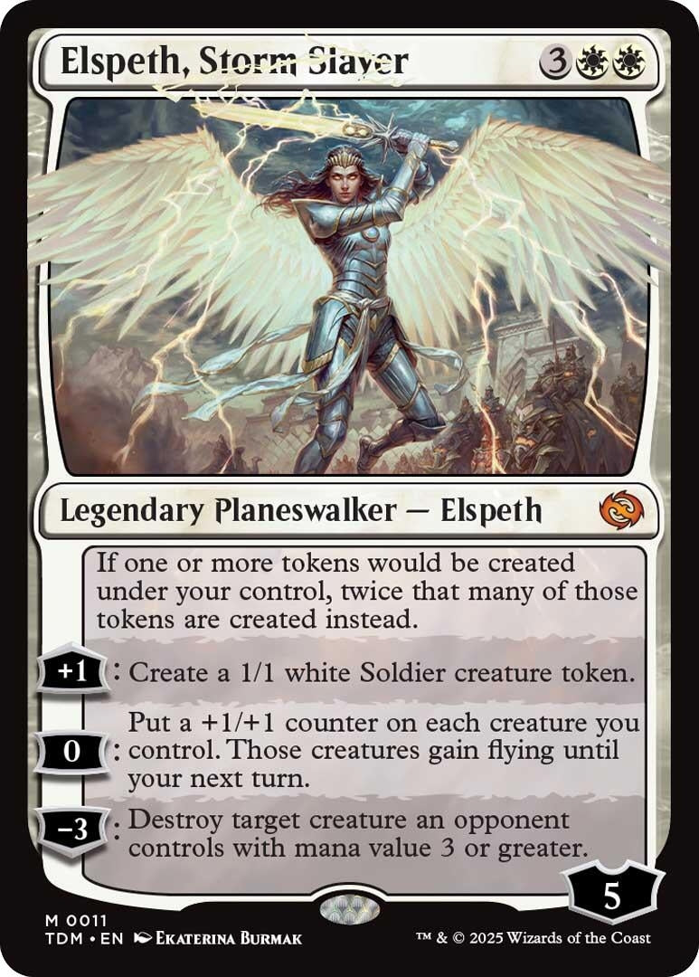 Image for Elspeth, Storm Slayer (11) - Magic: The Gathering