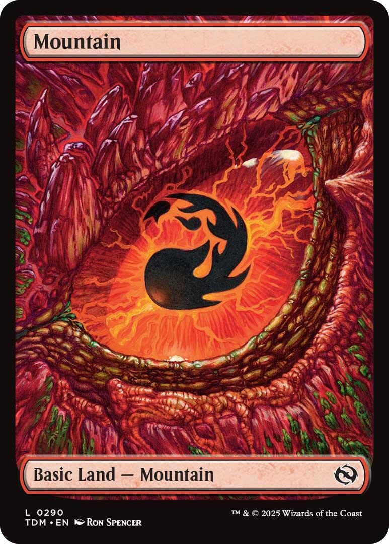 Image for Mountain (0290) (290) - Magic: The Gathering