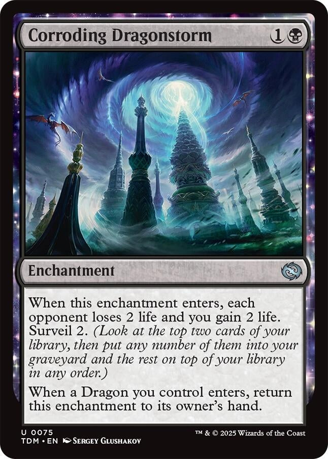 Image for Corroding Dragonstorm (75) - Magic: The Gathering