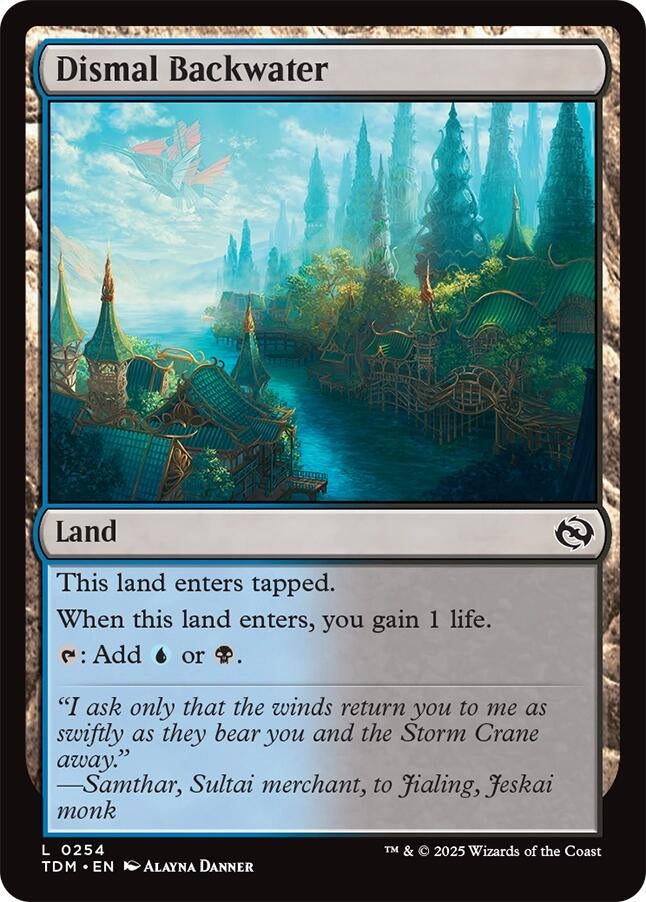Image for Dismal Backwater (254) - Magic: The Gathering