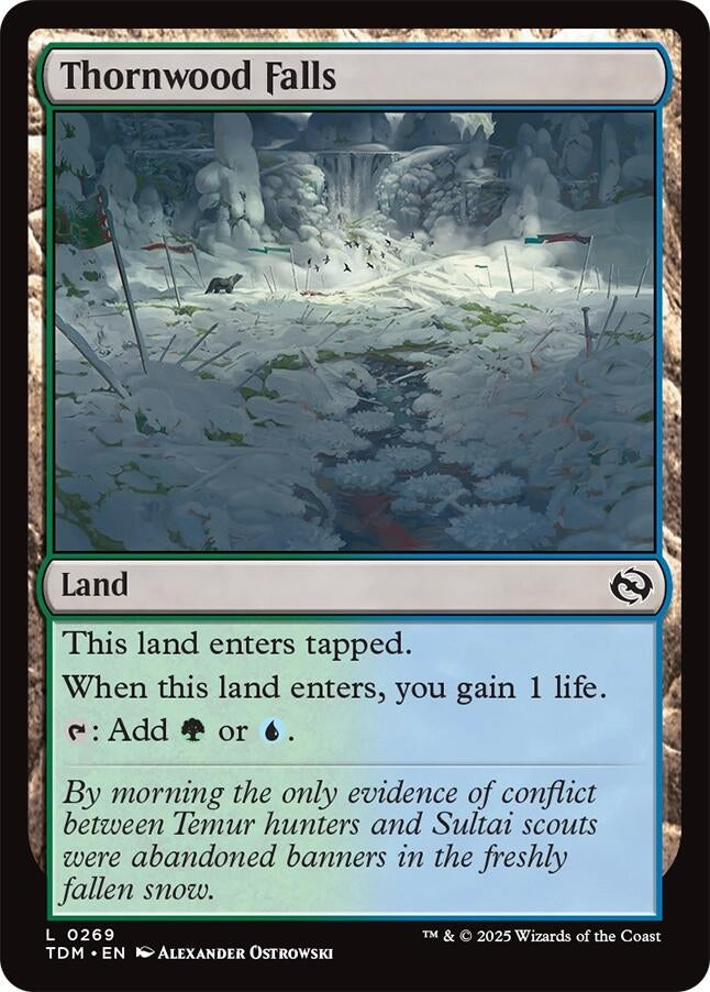 Image for Thornwood Falls (269) - Magic: The Gathering