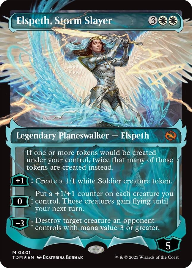 Image for Elspeth, Storm Slayer (Showcase) (401) - Magic: The Gathering