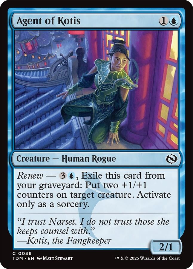 Image for Agent of Kotis (36) (TDM) - Magic: The Gathering